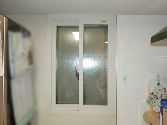 窓の結露対策　防音対策　リクシル内窓インプラス　名古屋市昭和区1